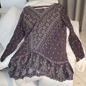 Johnny Was embroidered tunic
